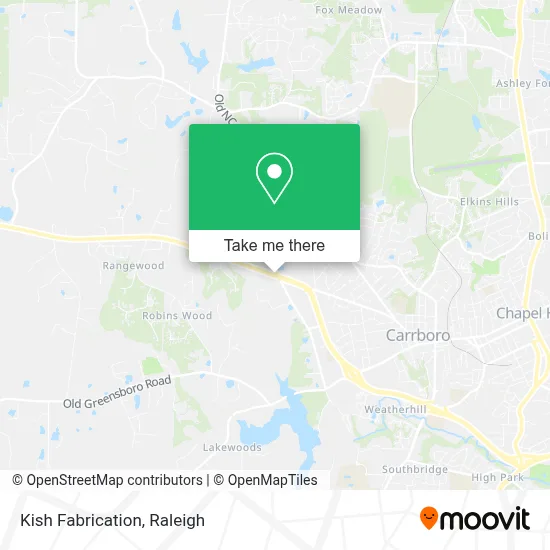 Kish Fabrication map