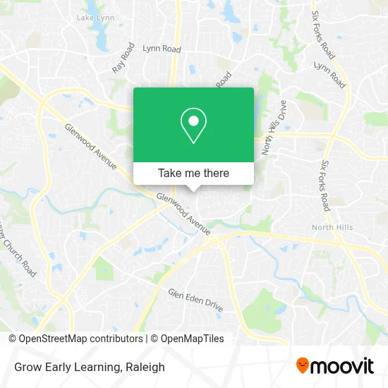 Grow Early Learning map