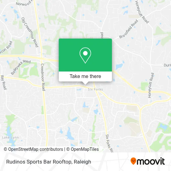 Rudinos Sports Bar Rooftop map