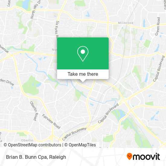 Brian B. Bunn Cpa map