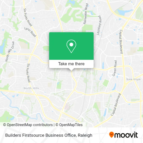 Builders Firstsource Business Office map