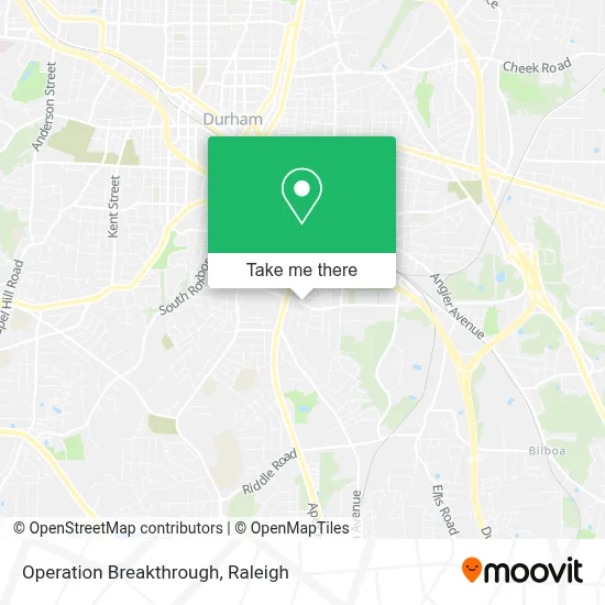Operation Breakthrough map