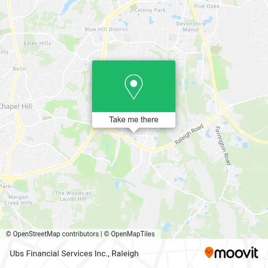 Ubs Financial Services Inc. map