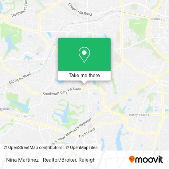 Nina Martinez - Realtor/Broker map