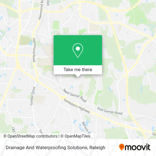 Drainage And Waterproofing Solutions map