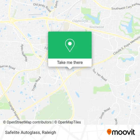 Safelite Autoglass map