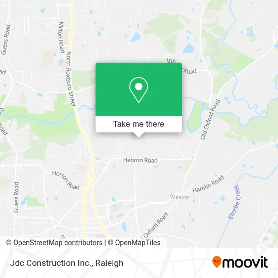 Jdc Construction Inc. map