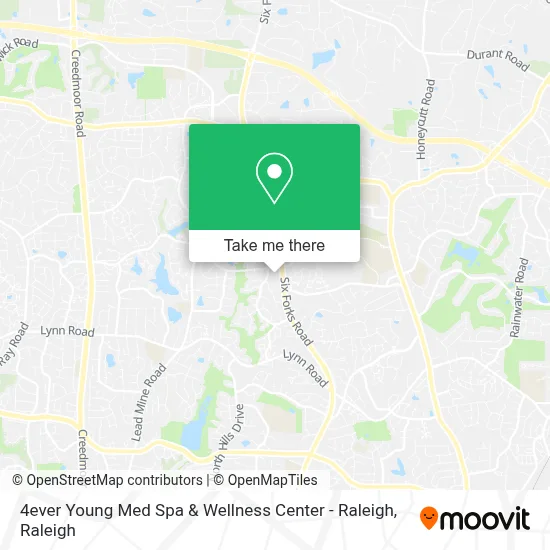 4ever Young Med Spa & Wellness Center - Raleigh map