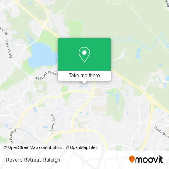 Rover's Retreat map