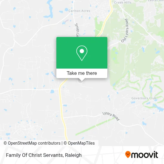 Family Of Christ Servants map