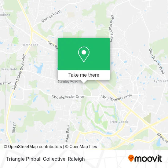 Triangle Pinball Collective map