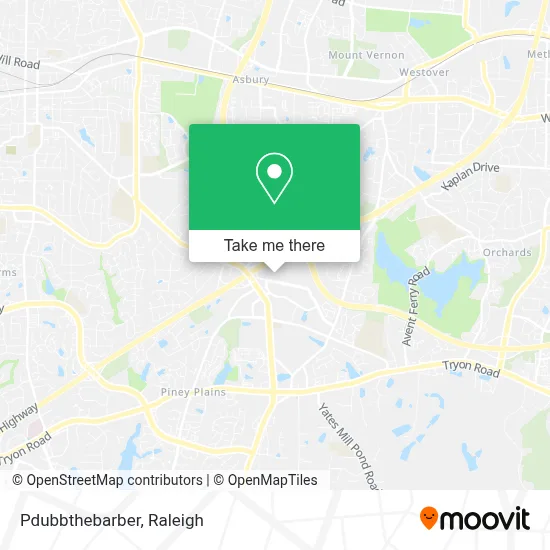 Pdubbthebarber map