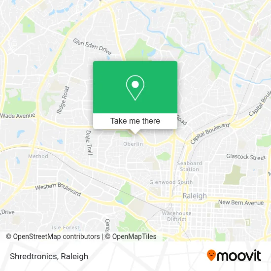 Shredtronics map