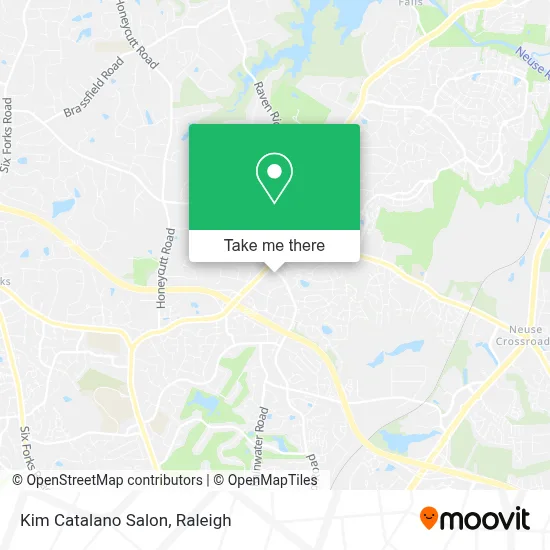 Kim Catalano Salon map