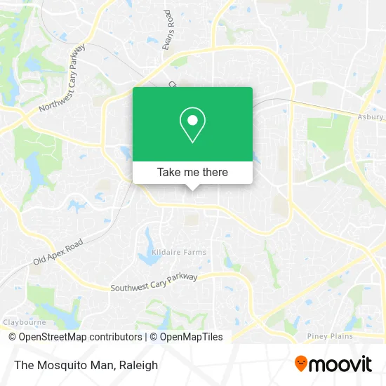 The Mosquito Man map