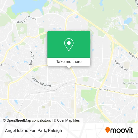 Angel Island Fun Park map