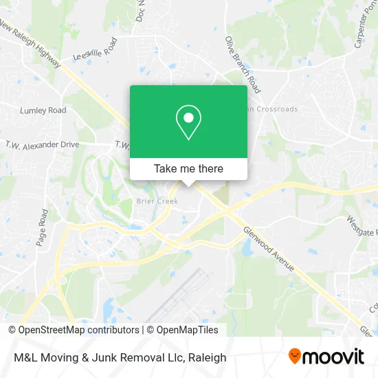 M&L Moving & Junk Removal Llc map