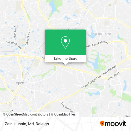 Zain Husain, Md map
