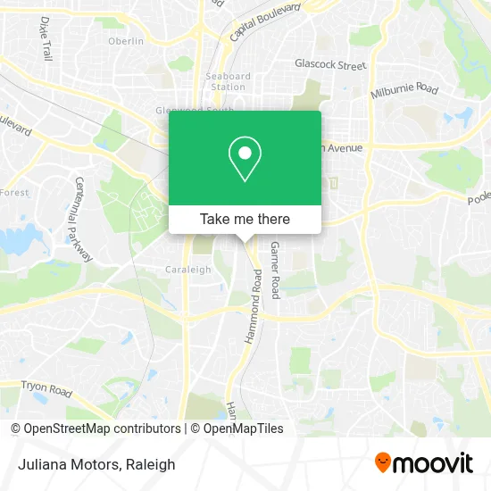 Juliana Motors map