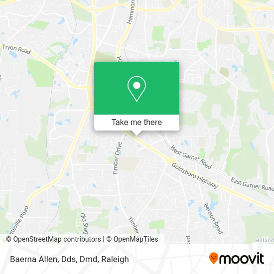 Baerna Allen, Dds, Dmd map