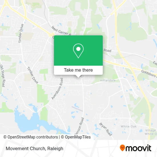 Movement Church map