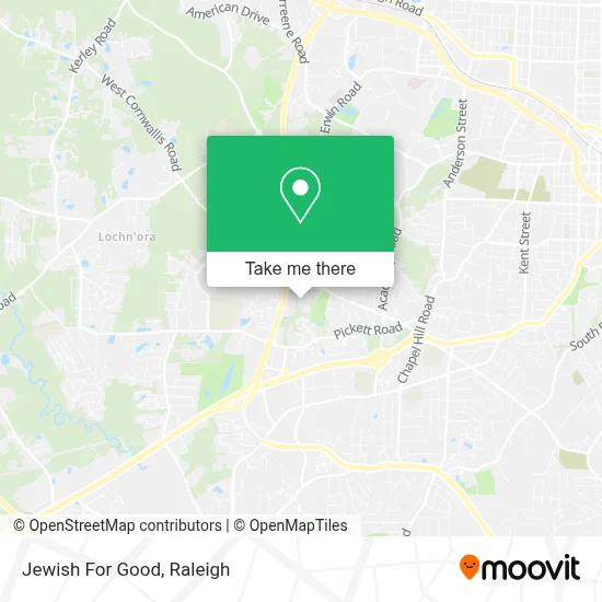 Jewish For Good map