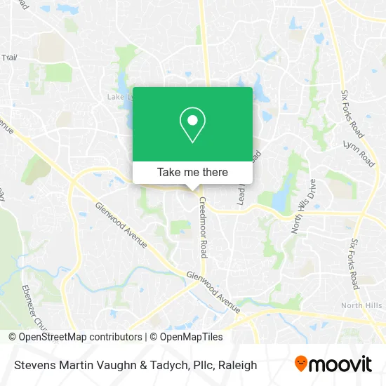 Stevens Martin Vaughn & Tadych, Pllc map