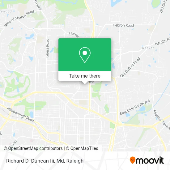 Richard D. Duncan Iii, Md map