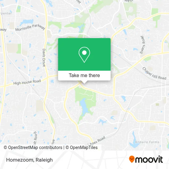 Homezoom map