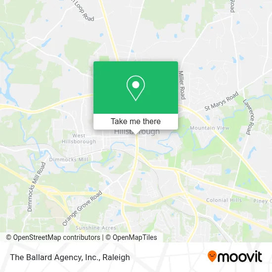 The Ballard Agency, Inc. map