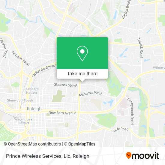 Prince Wireless Services, Llc map