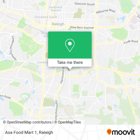 Asa Food Mart 1 map