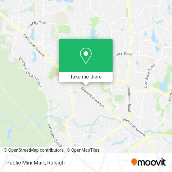Public Mini Mart map