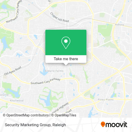 Security Marketing Group map
