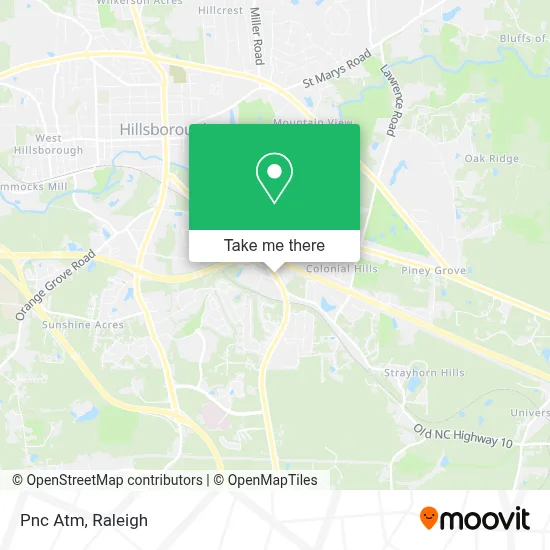 Pnc Atm map