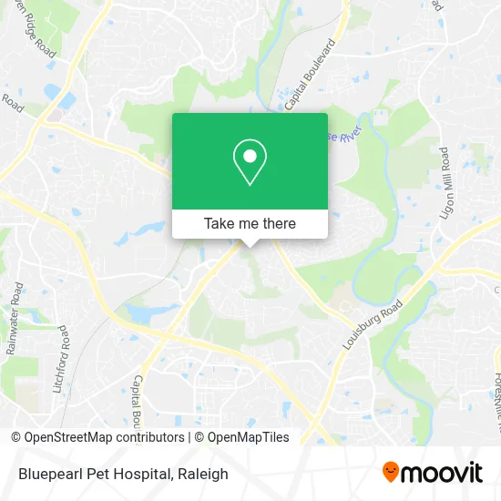Bluepearl Pet Hospital map