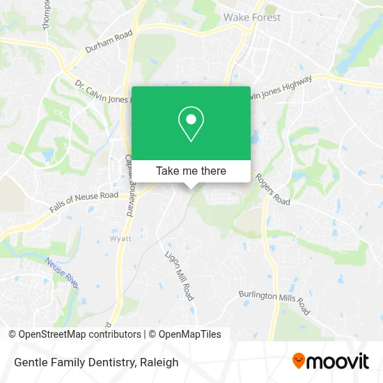 Gentle Family Dentistry map