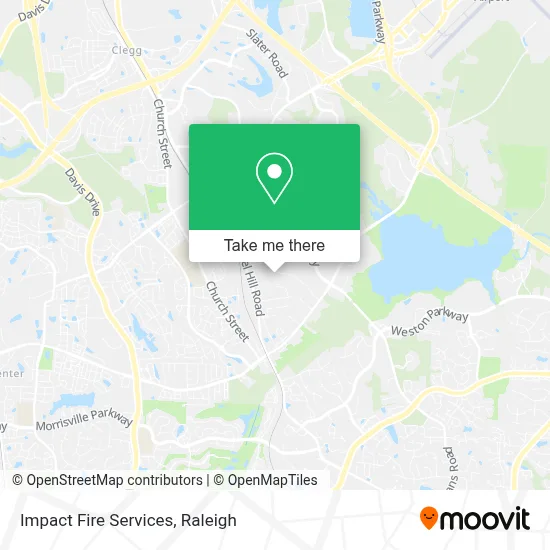 Impact Fire Services map