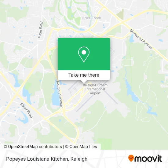 Popeyes Louisiana Kitchen map