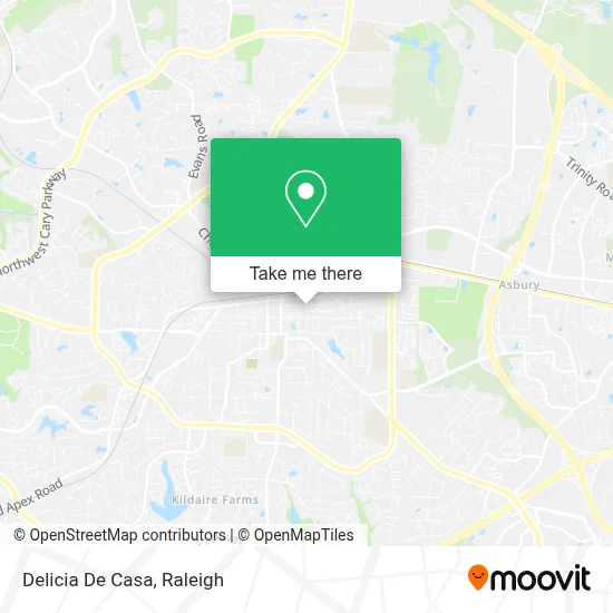 Delicia De Casa map
