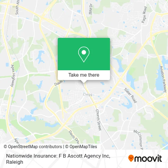 Nationwide Insurance: F B Ascott Agency Inc map
