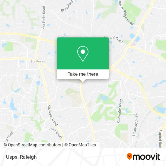 Usps map