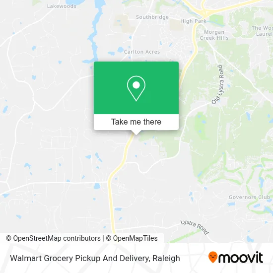 Walmart Grocery Pickup And Delivery map