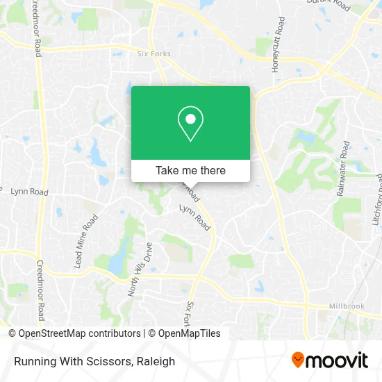 Running With Scissors map
