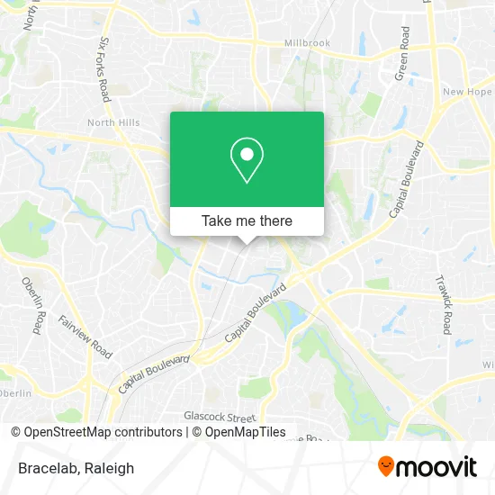 Bracelab map