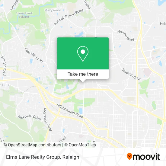 Elms Lane Realty Group map