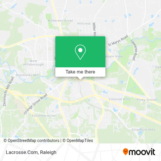 Lacrosse.Com map