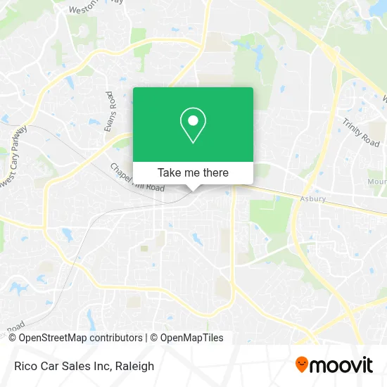 Rico Car Sales Inc map