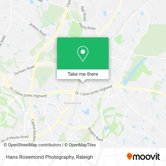 Hans Rosemond Photography map