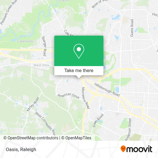 Oasis map